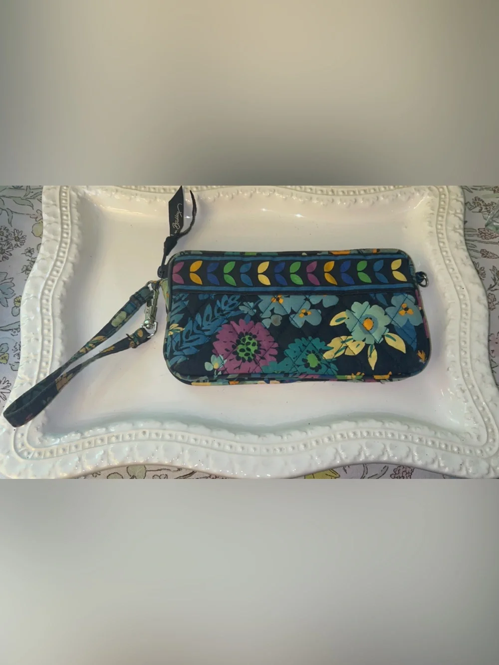 Vera Bradley Wristlet Wallet  in Retired 